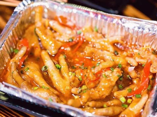 镶黄锡纸鸡爪